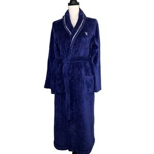 Victoria’s Secret Royal Blue Comfy Fleece Warm Robe